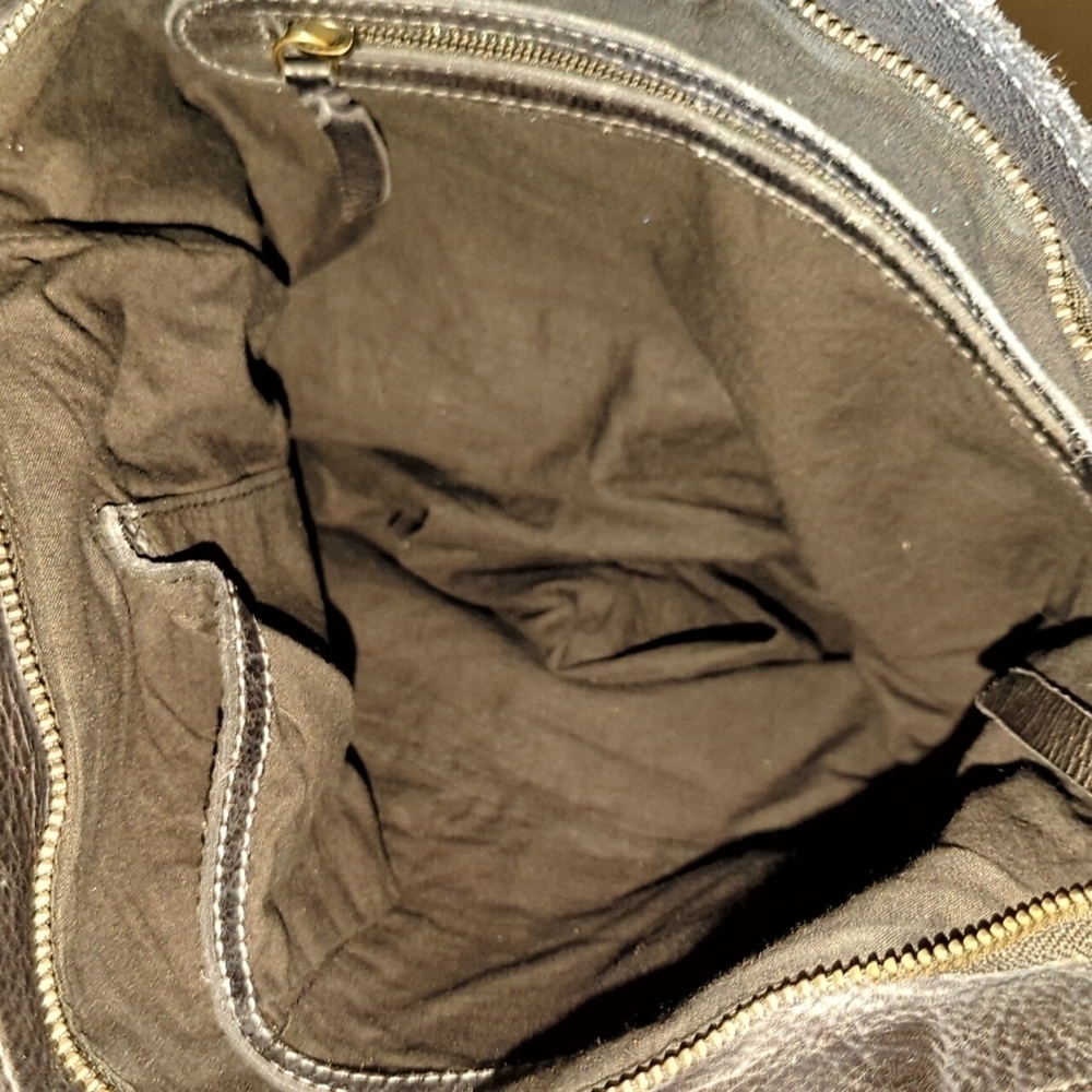 Hyde Collection Leather Boho Chic Crossbody Shoulder Purse Bag Anthropologie - Picture 14 of 15